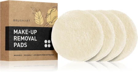 BrushArt Home Salon Make-up removal pads Make-up removal pads made of microfiber cream