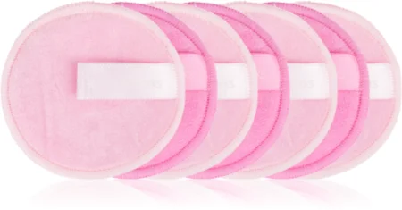 Brushworks Reusable Microfibre Cleansing Pads Make-up removal pads made of microfibre