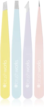 Brushworks Tweezer Set Mixed Tweezer Set