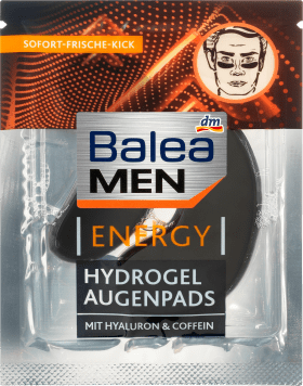 Balea MEN Energy Hydrogel Eye Pads, 2 pcs