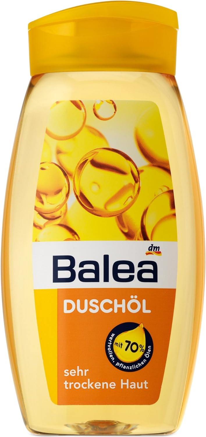 Balea Shower Oil, Pack of 2 (2 x 250 ml)