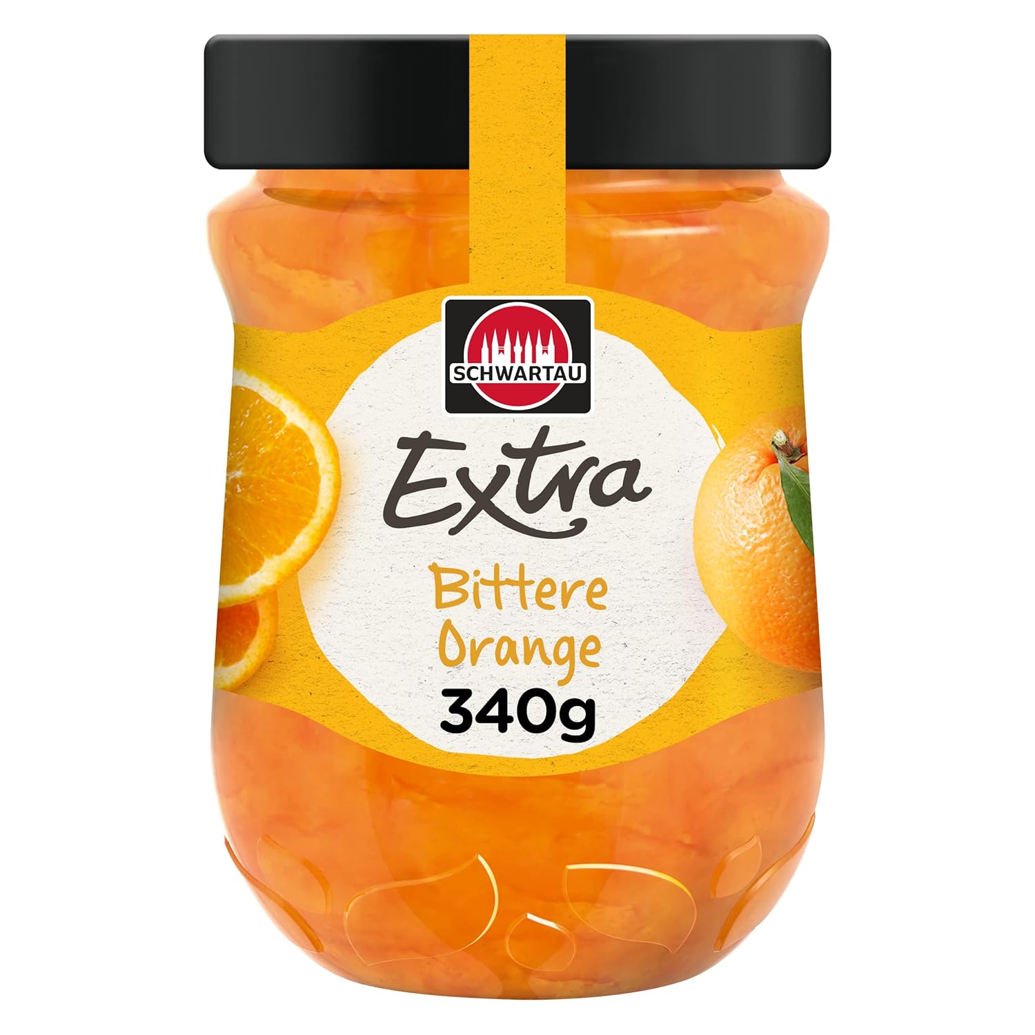 Schwartau Extra Orange Jam, Pack of 8 (8 x 340 g Jar)