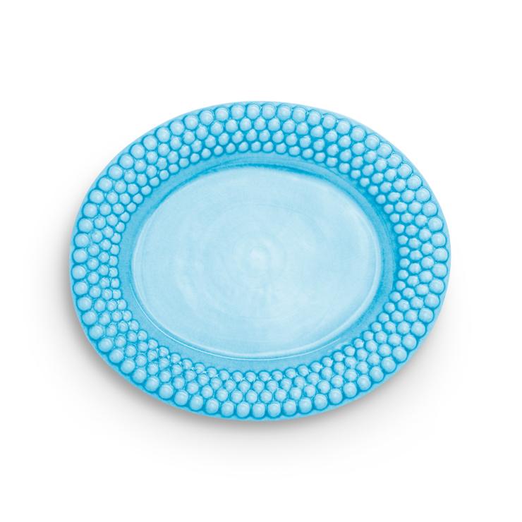Bubbles oval plate 35cm