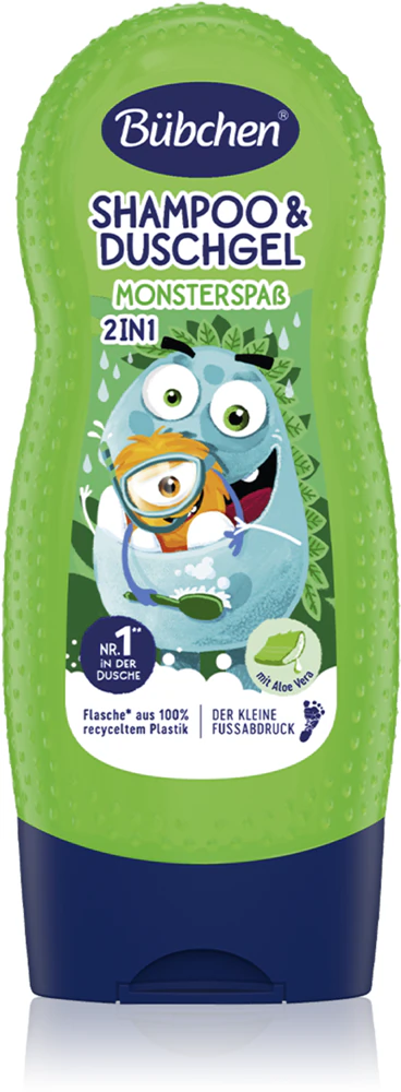 Bübchen Kids Monster Fun Shampoo & Shower Gel 2 in 1