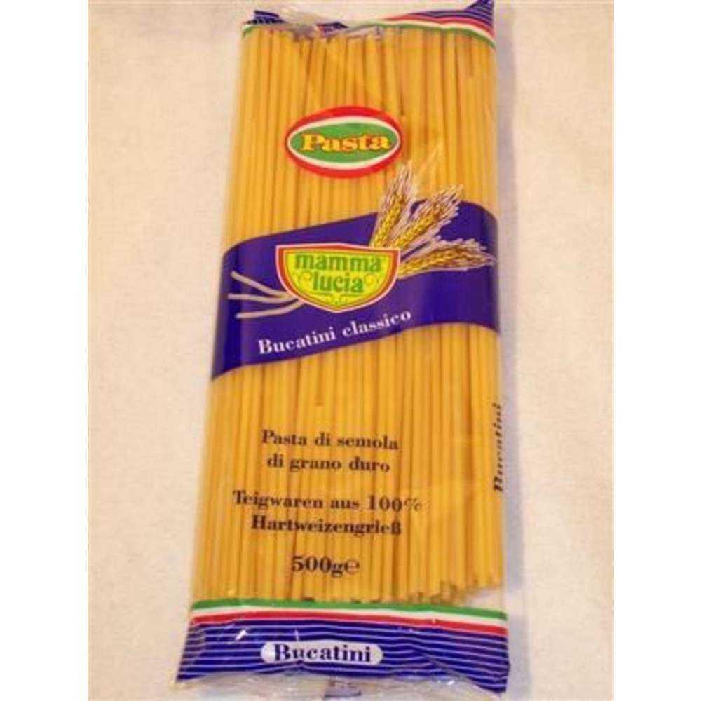 Bucatini macaroni