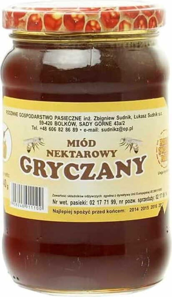Buchweizennektarhonig 500g SUDNIK