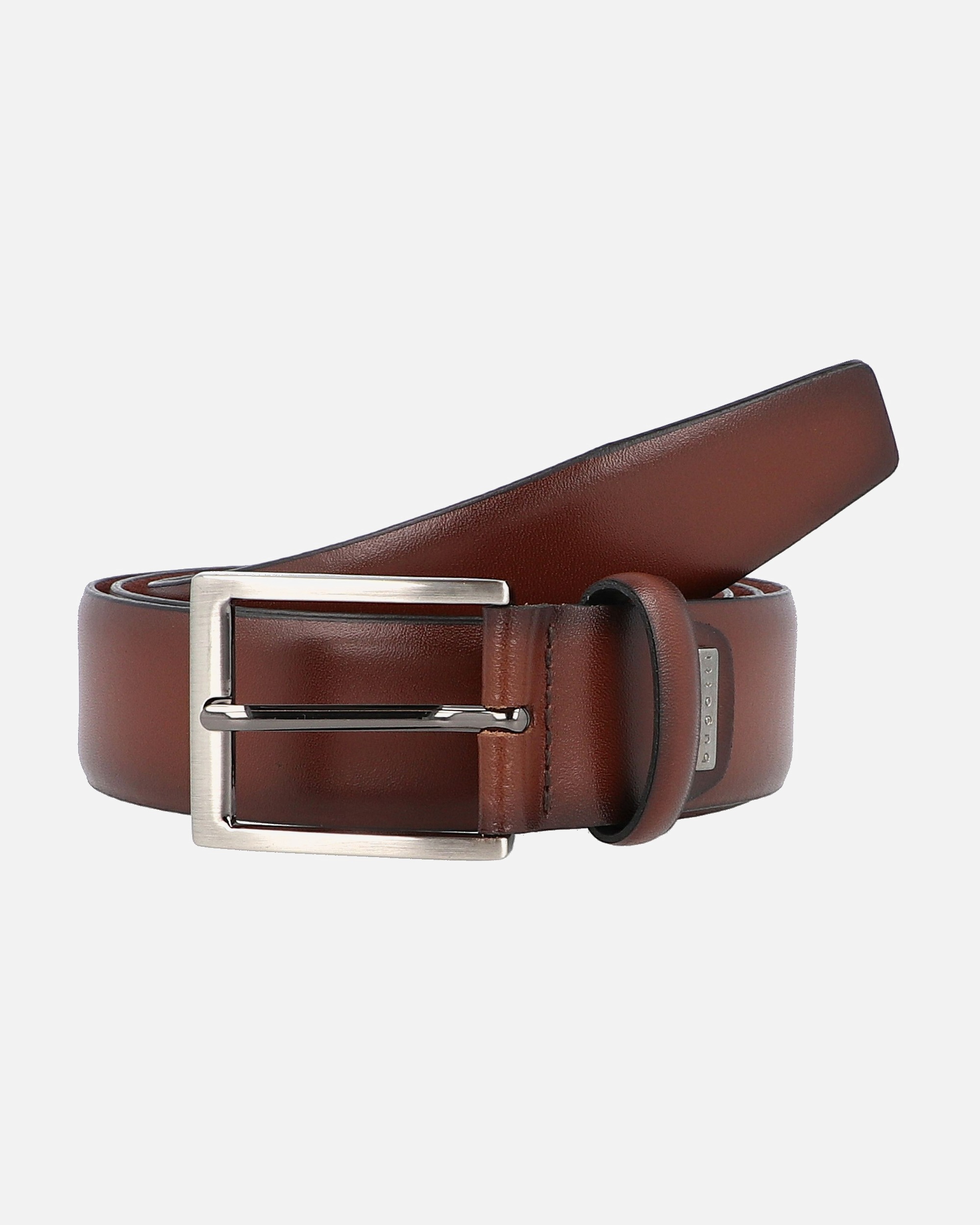 Bugatti belt belt leather (medium brown medium brown)
