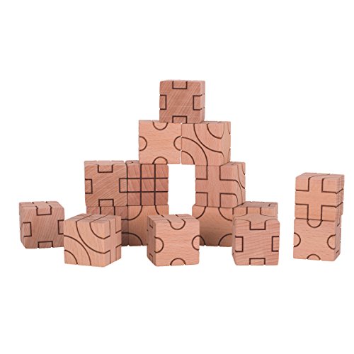 Goki Building Blocks Geometry (16 Pieces)
