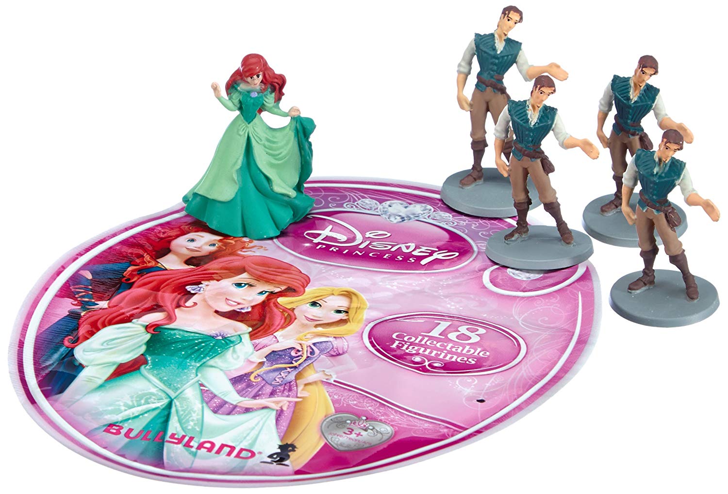 Bully 11970 A Walt Disney Princess Series 1, Collectible Figurines, Set of 