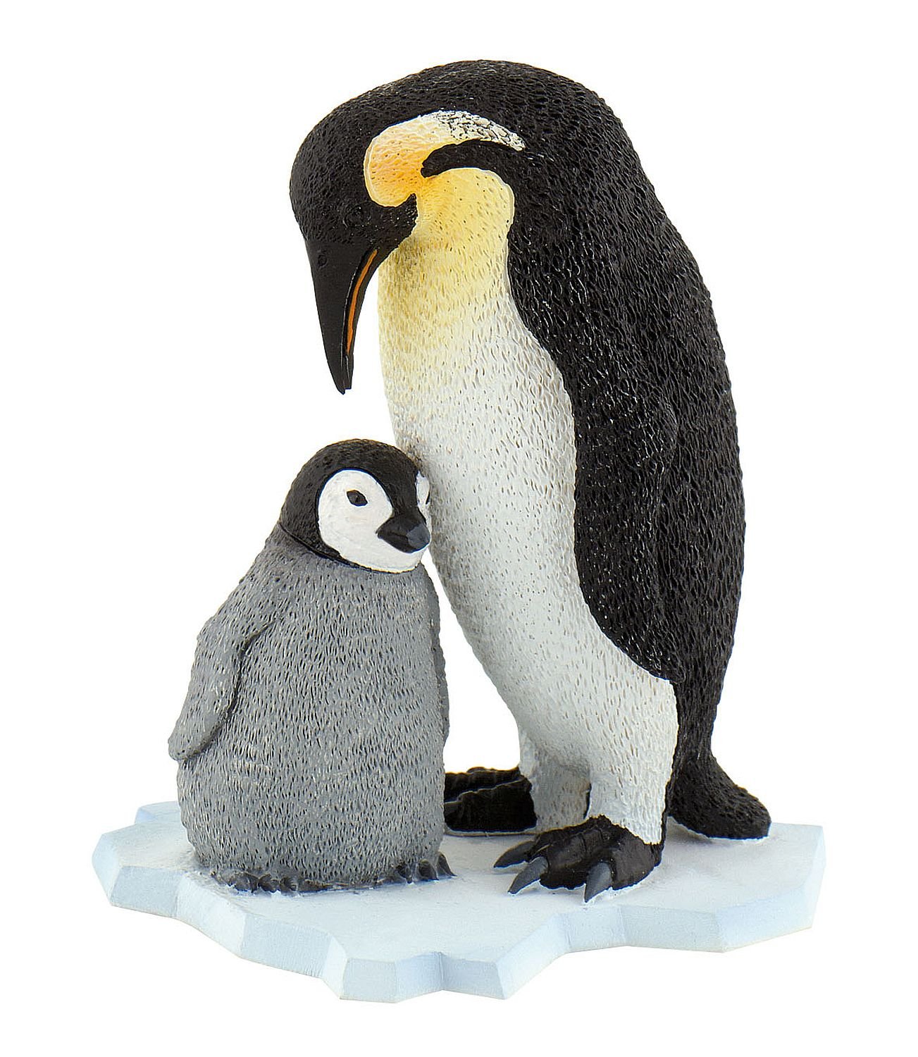 Bullyland Emperor Penguin Figurine With Young