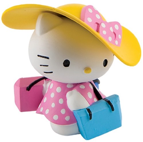 Bullyland Hello Kitty Shopping Girl Figurine