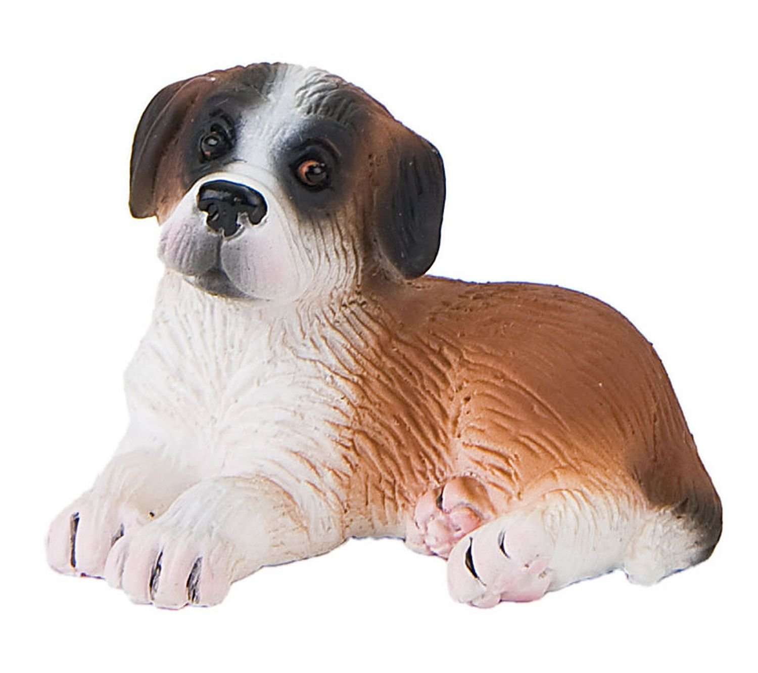 Bullyland "Saint-Bernard Puppy Bongo" Figure (Multi-Colour)