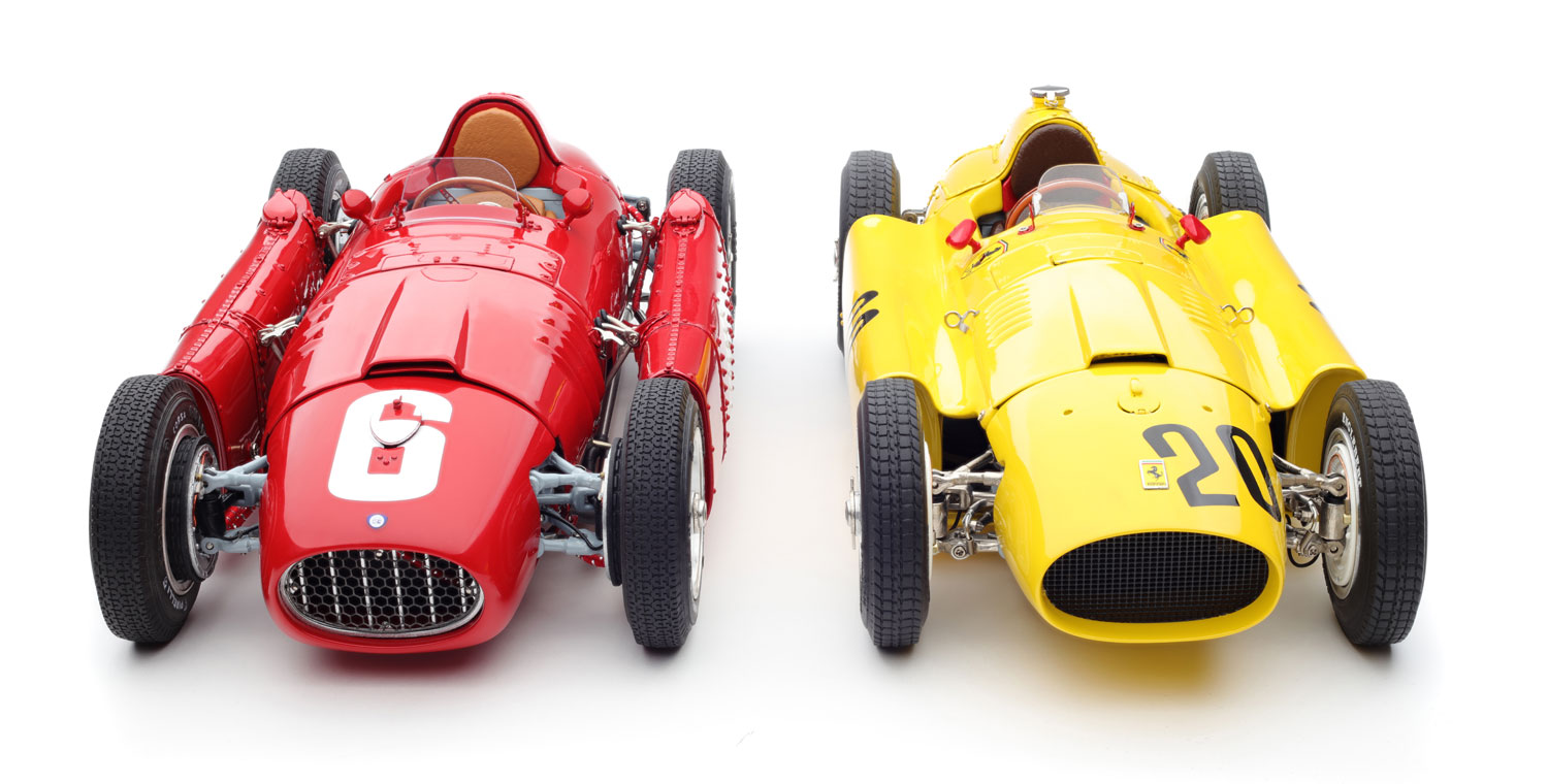 Bundle Ferrari D Yellow And Lancia D Red