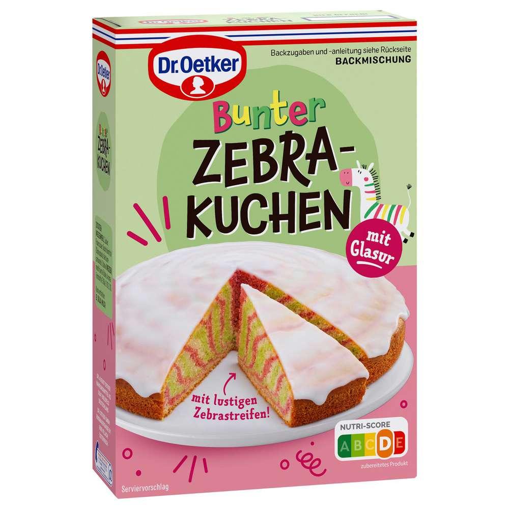 Colorful Zebra Cake