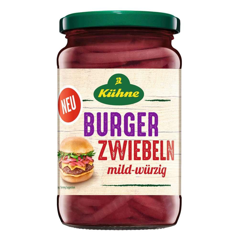 Burger onions, mildly spicy