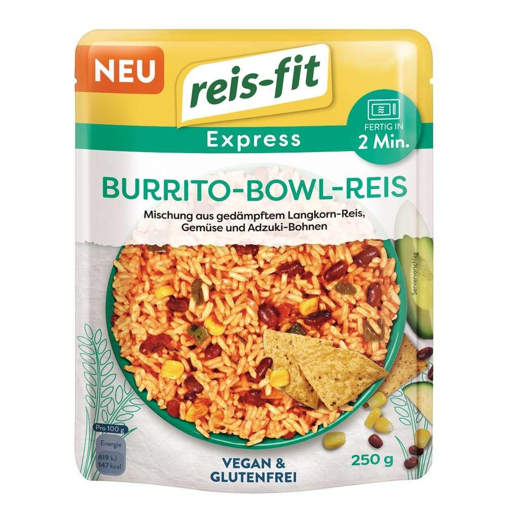 Burrito bowl with rice