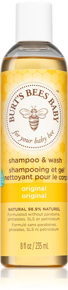 Burt’s Bees Baby Bee Shampoo and Wash Gel 2in1 for daily use