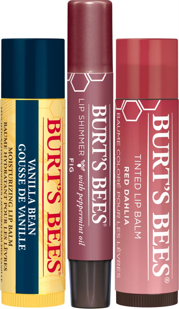 Burt’s Bees Festive Mistletoe Kiss Gift Set (for Lips)