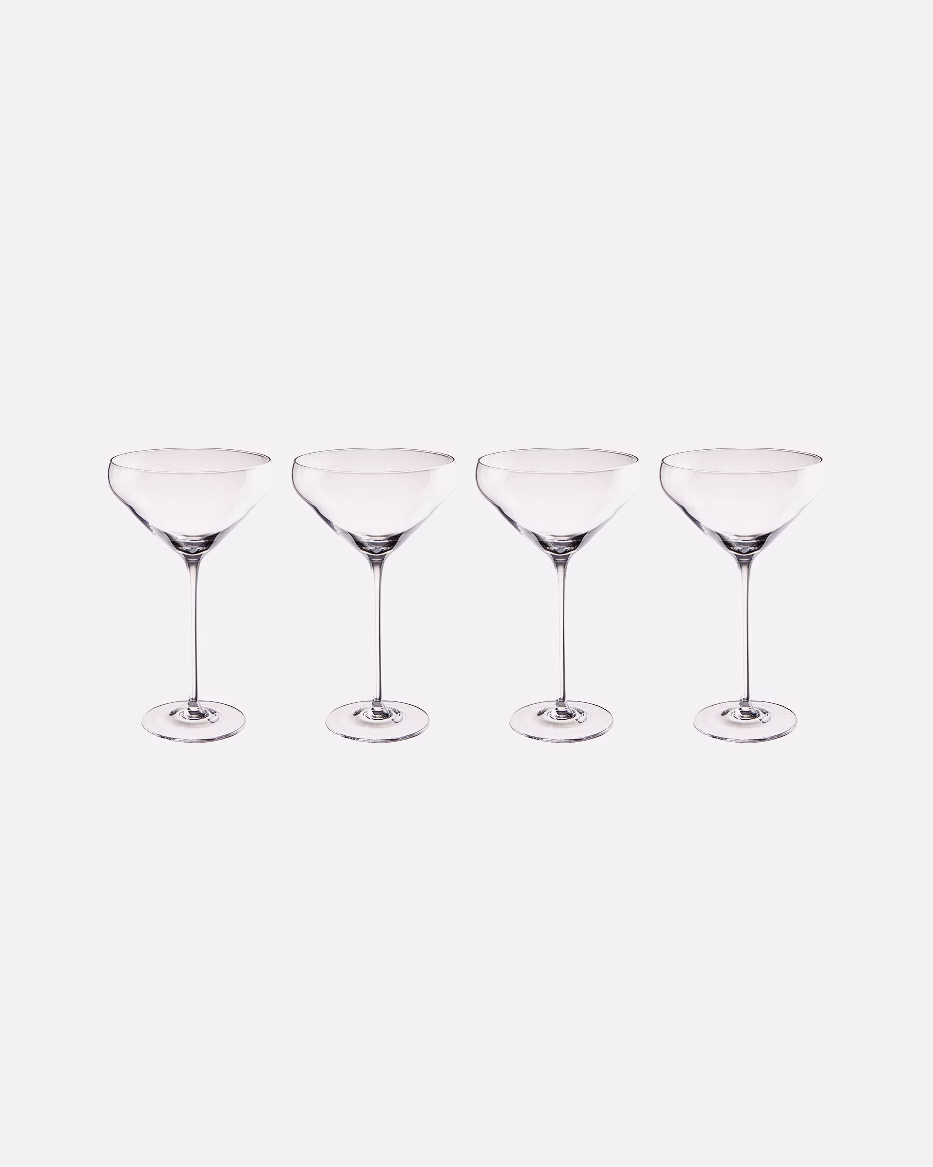 BUTLERS cocktail accessories CLASSY HOUR 4x cocktail glasses 260ml