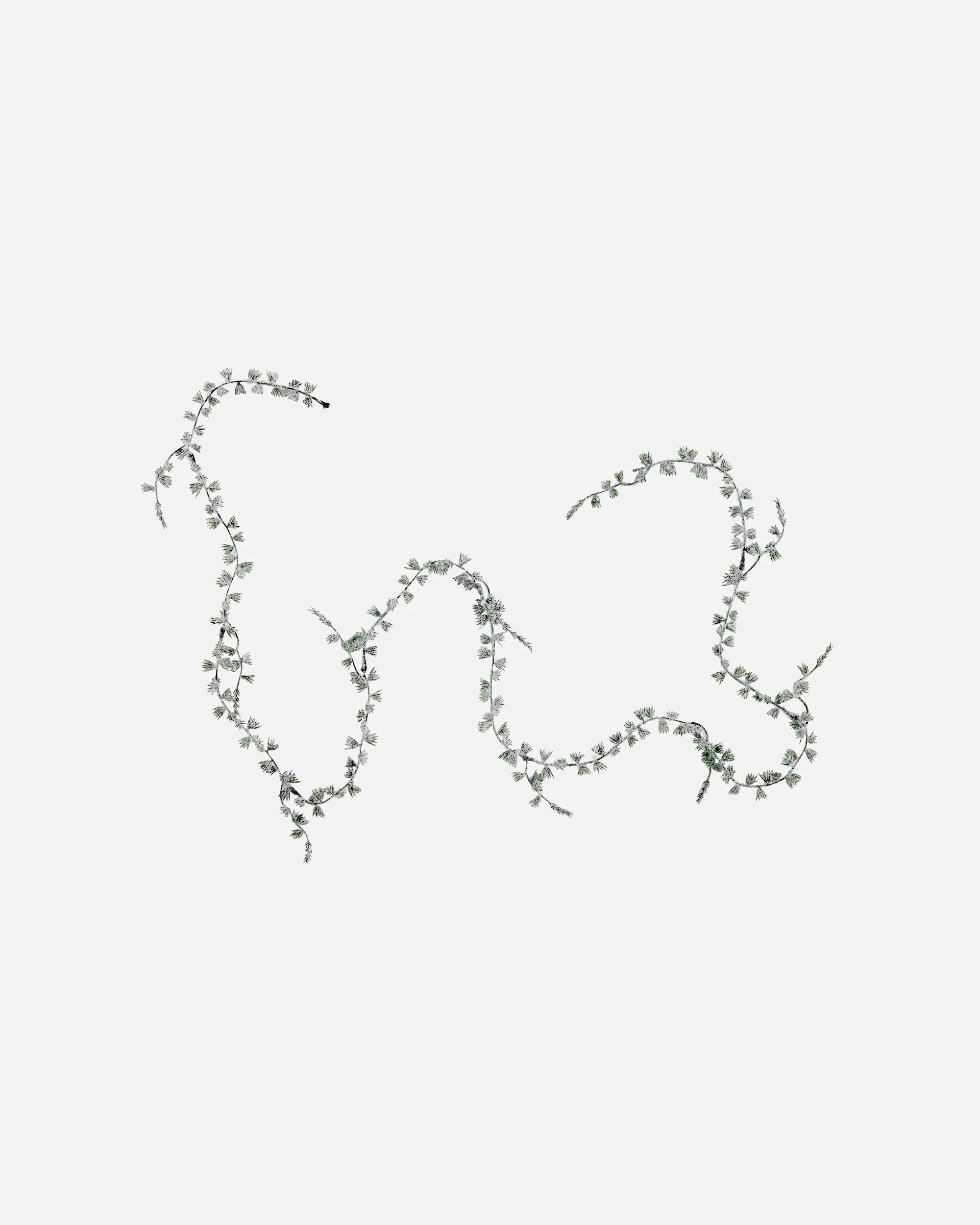 BUTLERS decoration FLORISTA fir garland iced length 180cm