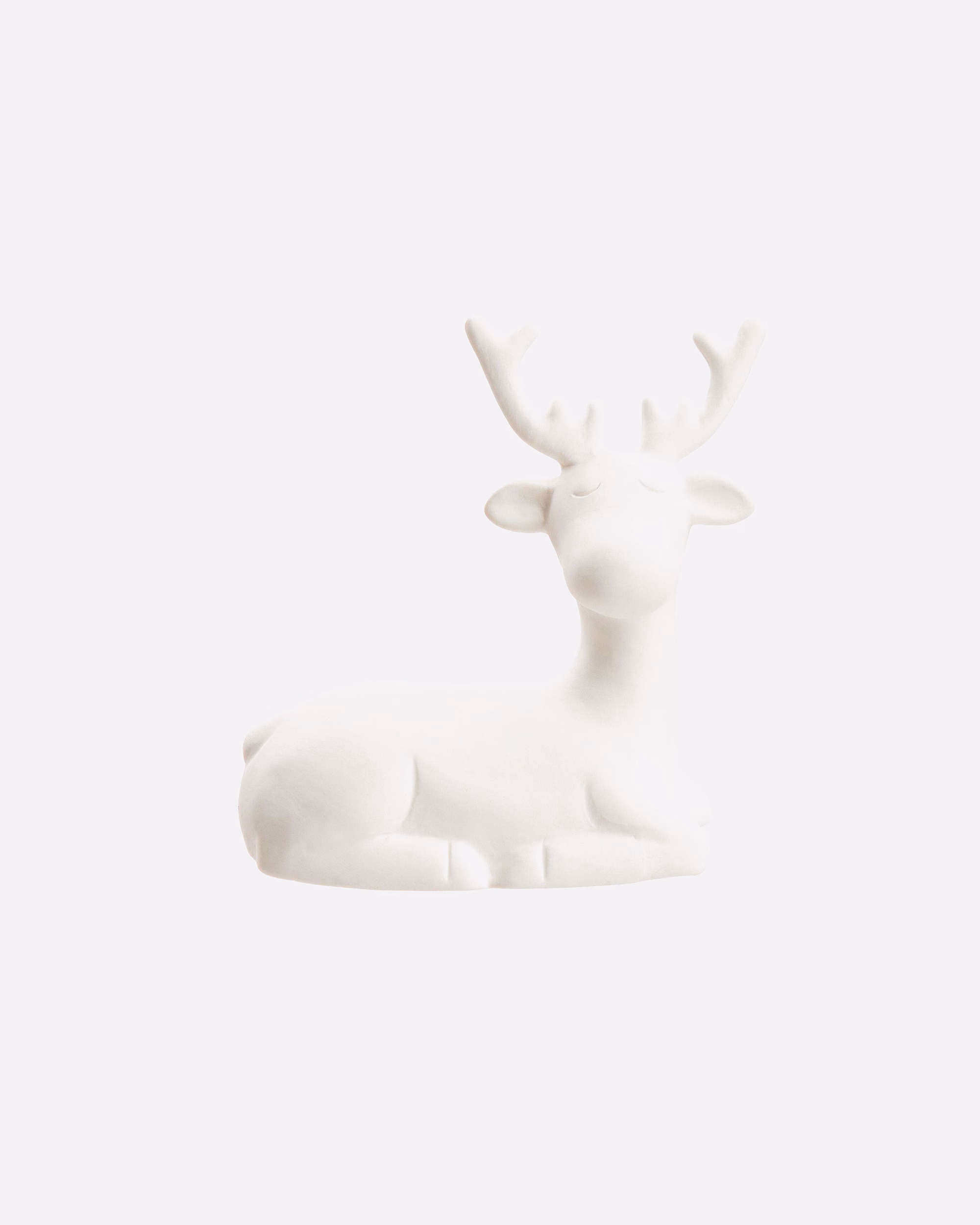 BUTLERS decoration WHITE CHRISTMAS decorative deer lying down W 6 x D 10cm