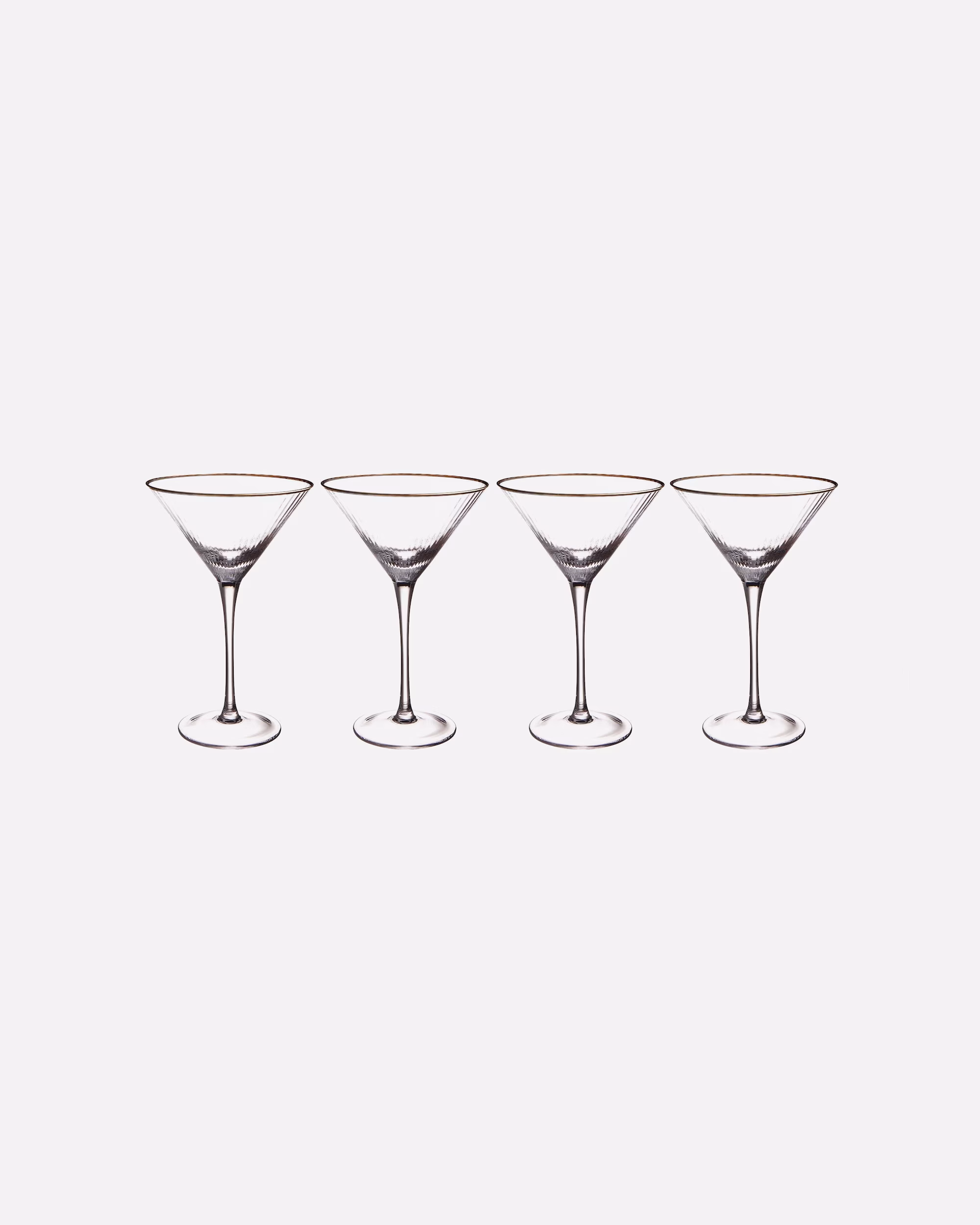 BUTLERS Glass GOLDEN TWENTIES 4x Martini Glass 300 ml