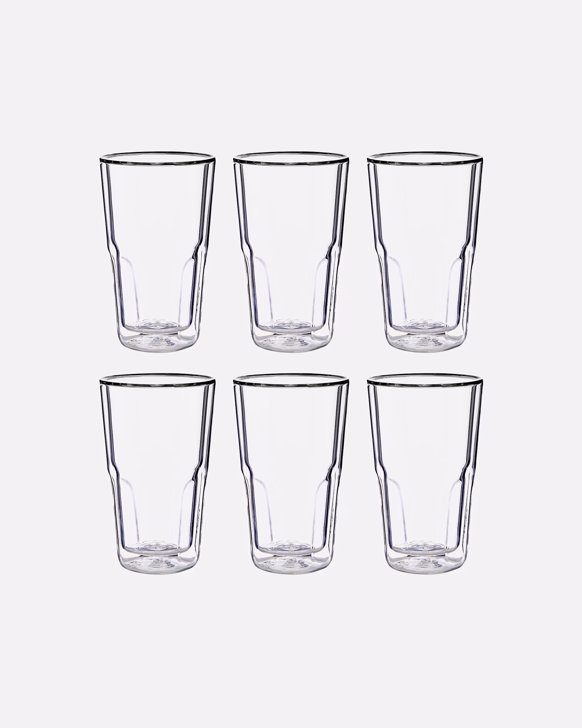 BUTLERS glass HOT & COLD 6x double-walled glass 350ml