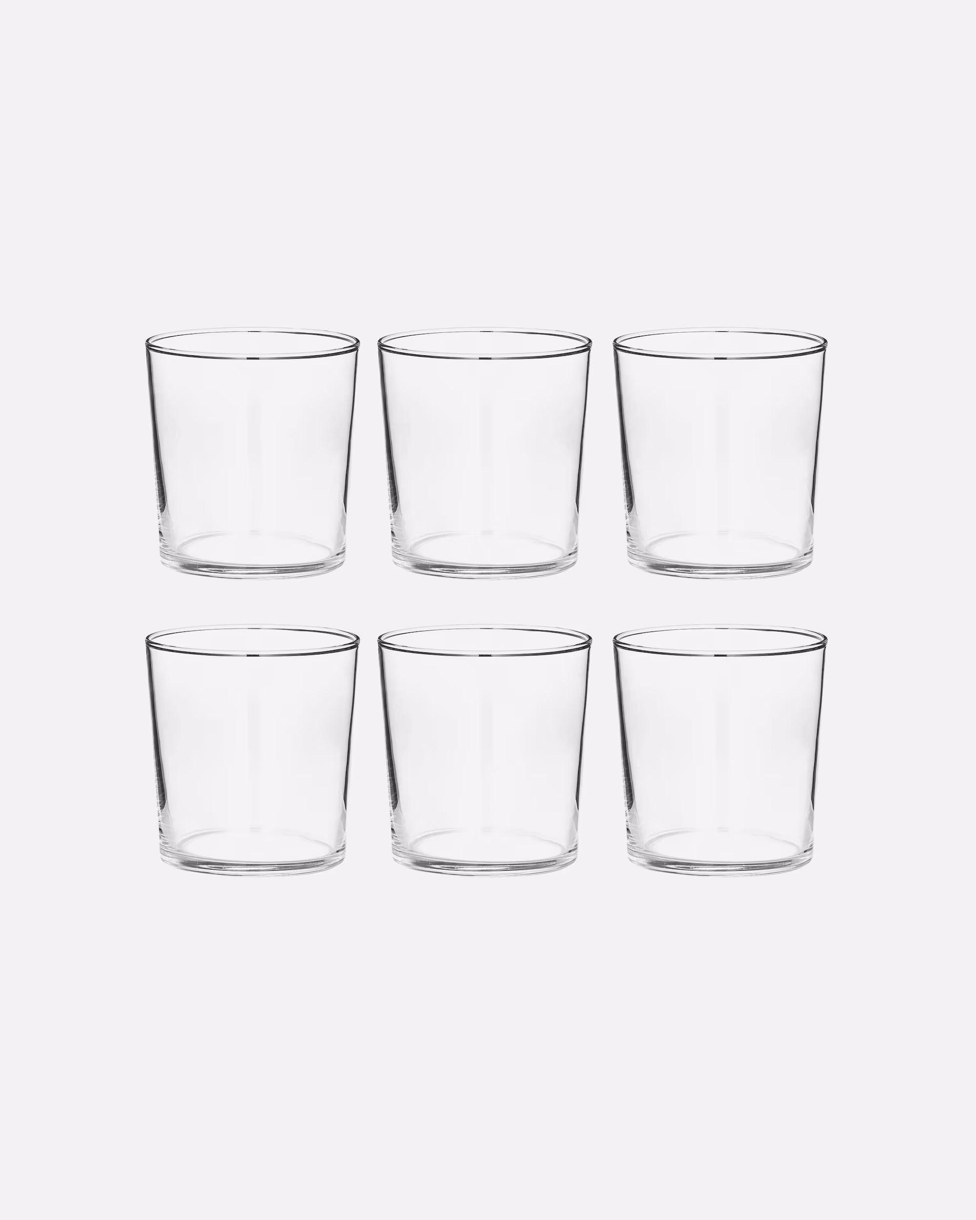 BUTLERS Glass PURIST 6x glasses 345ml