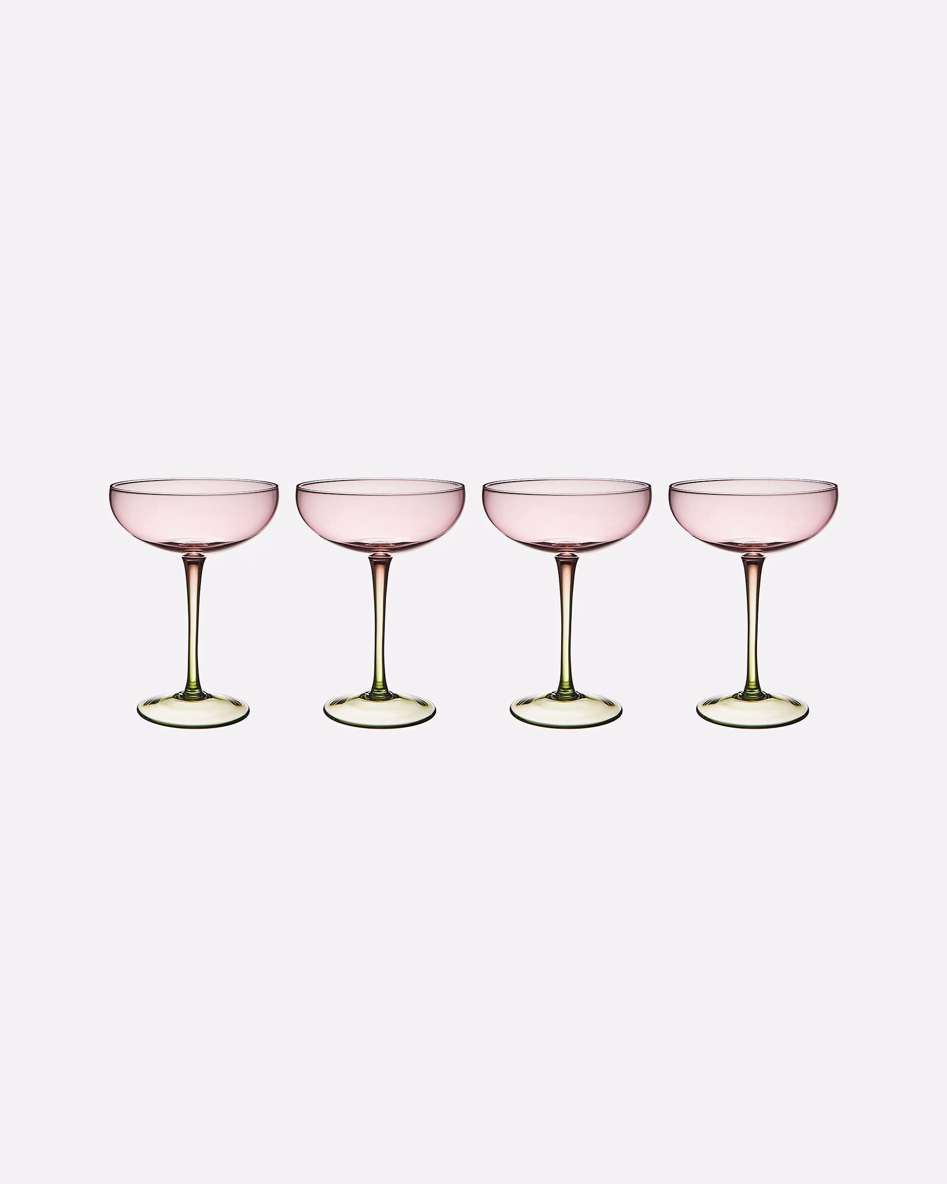 BUTLERS Glass SICILIA 4x champagne cups 300 ml