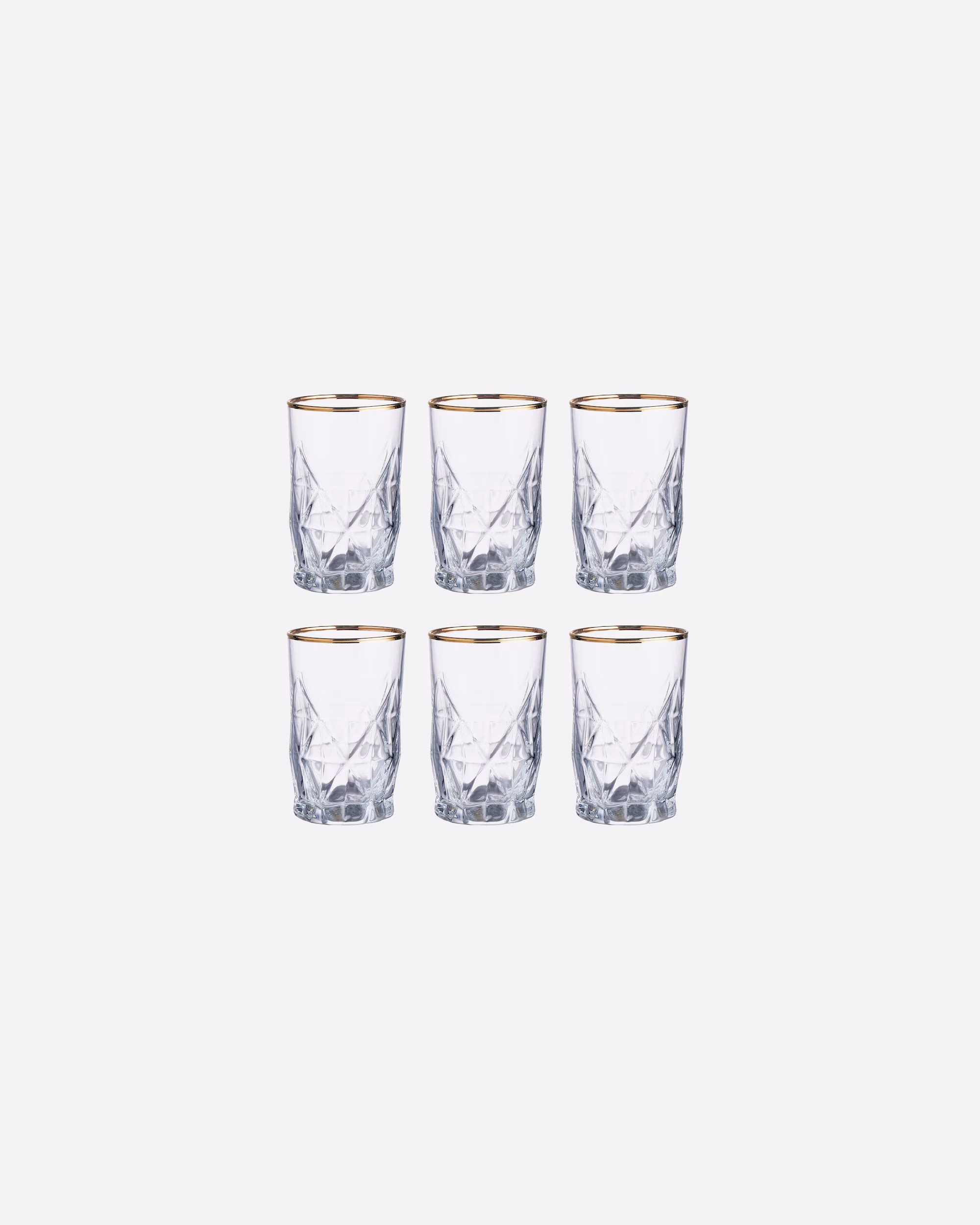 BUTLERS Glass UPSCALE 6x shot glasses 110ml