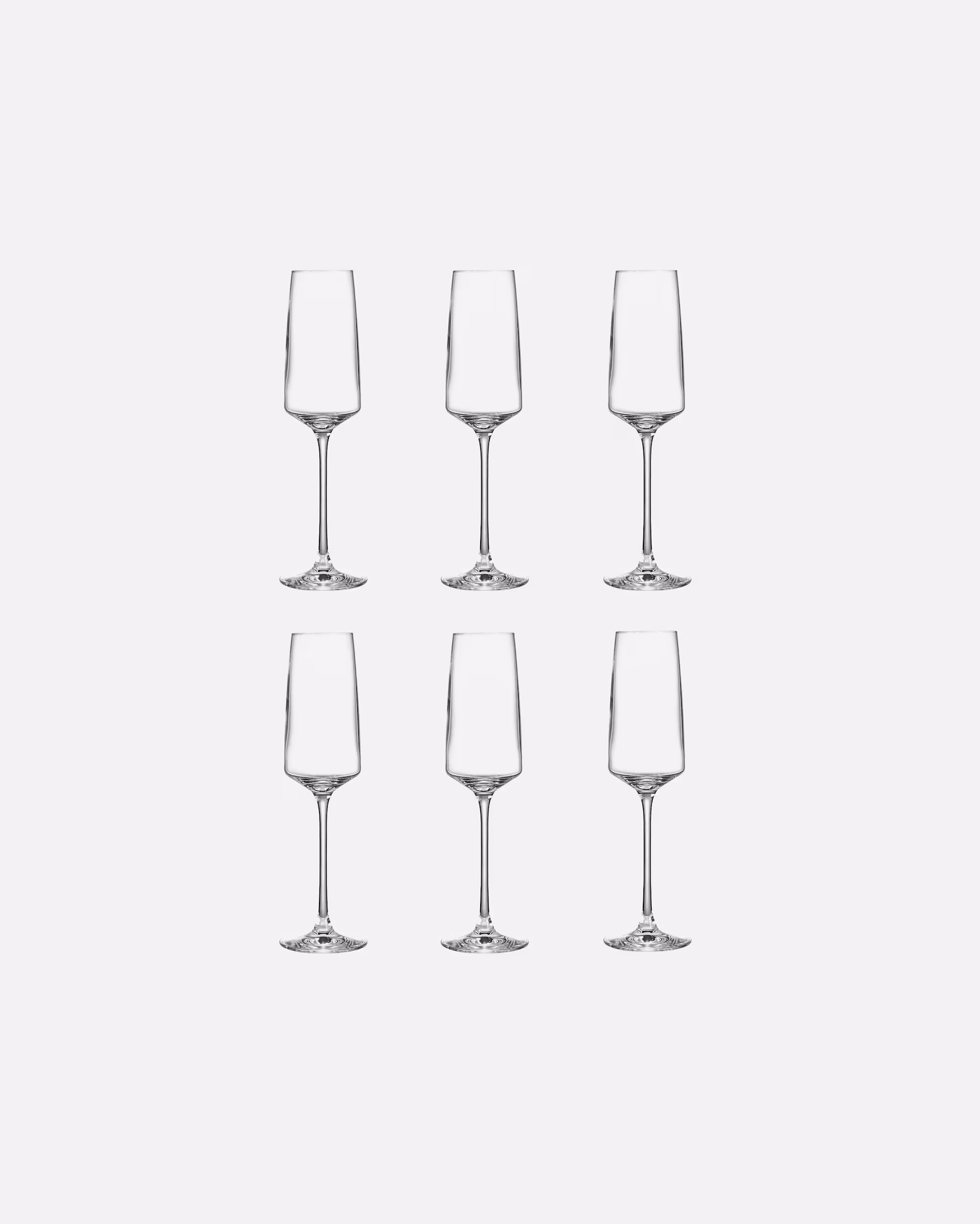 BUTLERS Glass WINE & DINE 6x champagne glasses 250 ml
