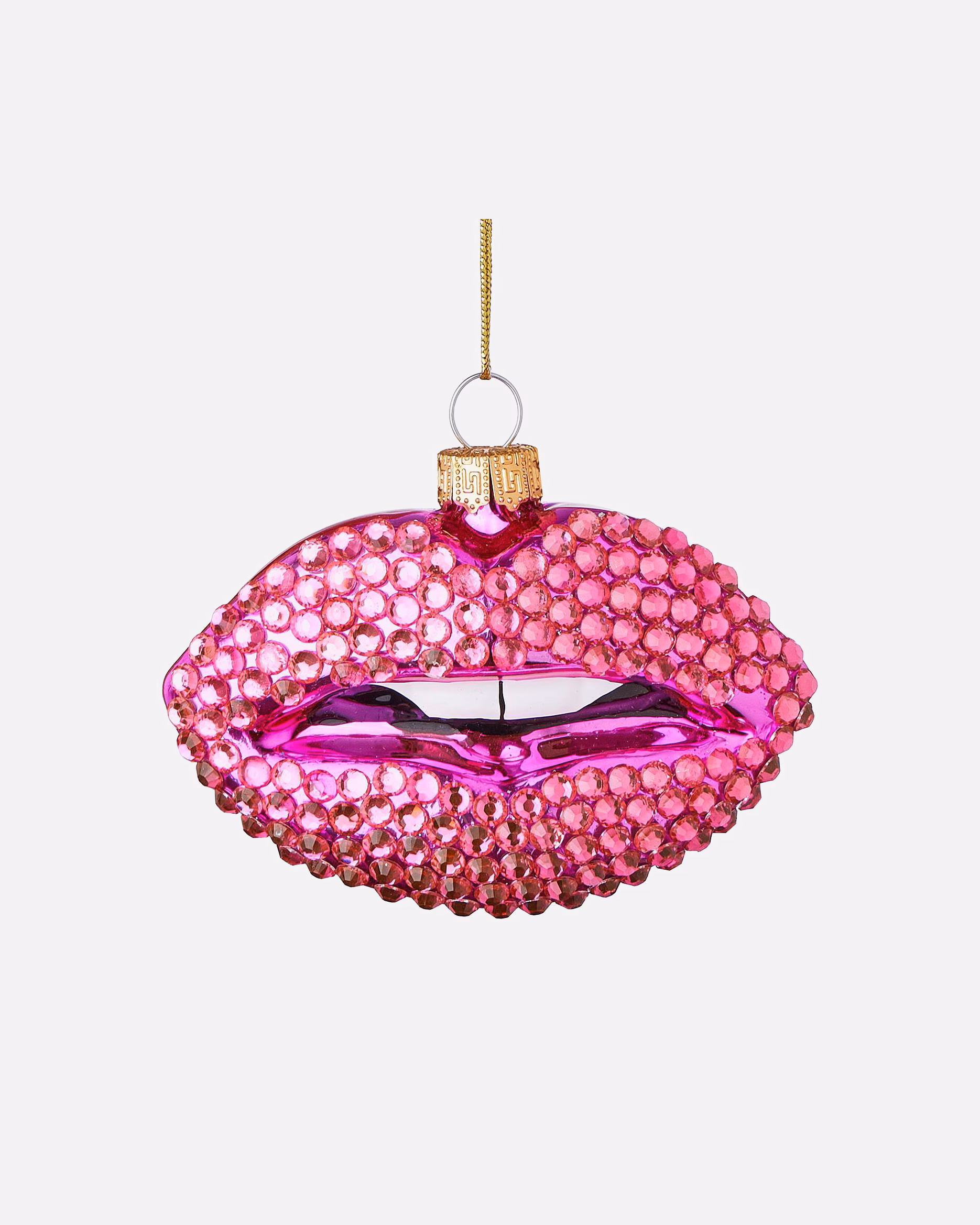BUTLERS Christmas decorations HANG ON pendant kissing mouth