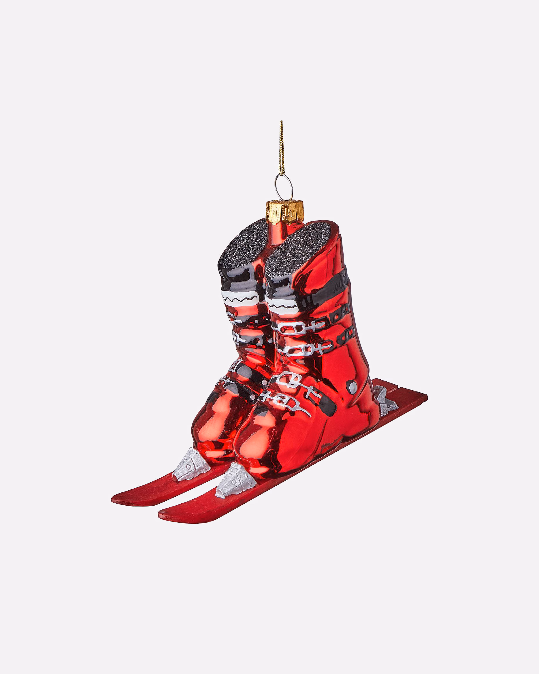 BUTLERS Christmas ornament HANG ON pendant ski shoes