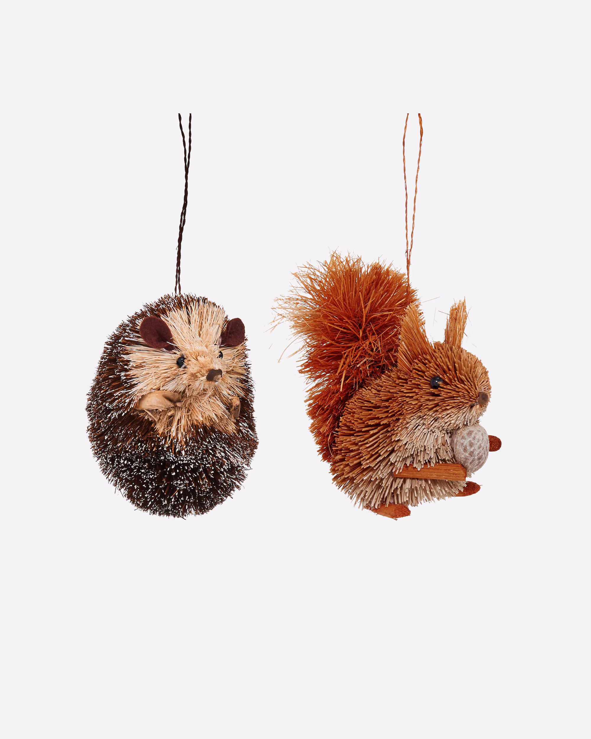 BUTLERS Christmas decorations HANG ON pendant forest animals hedgehogs & squirrels