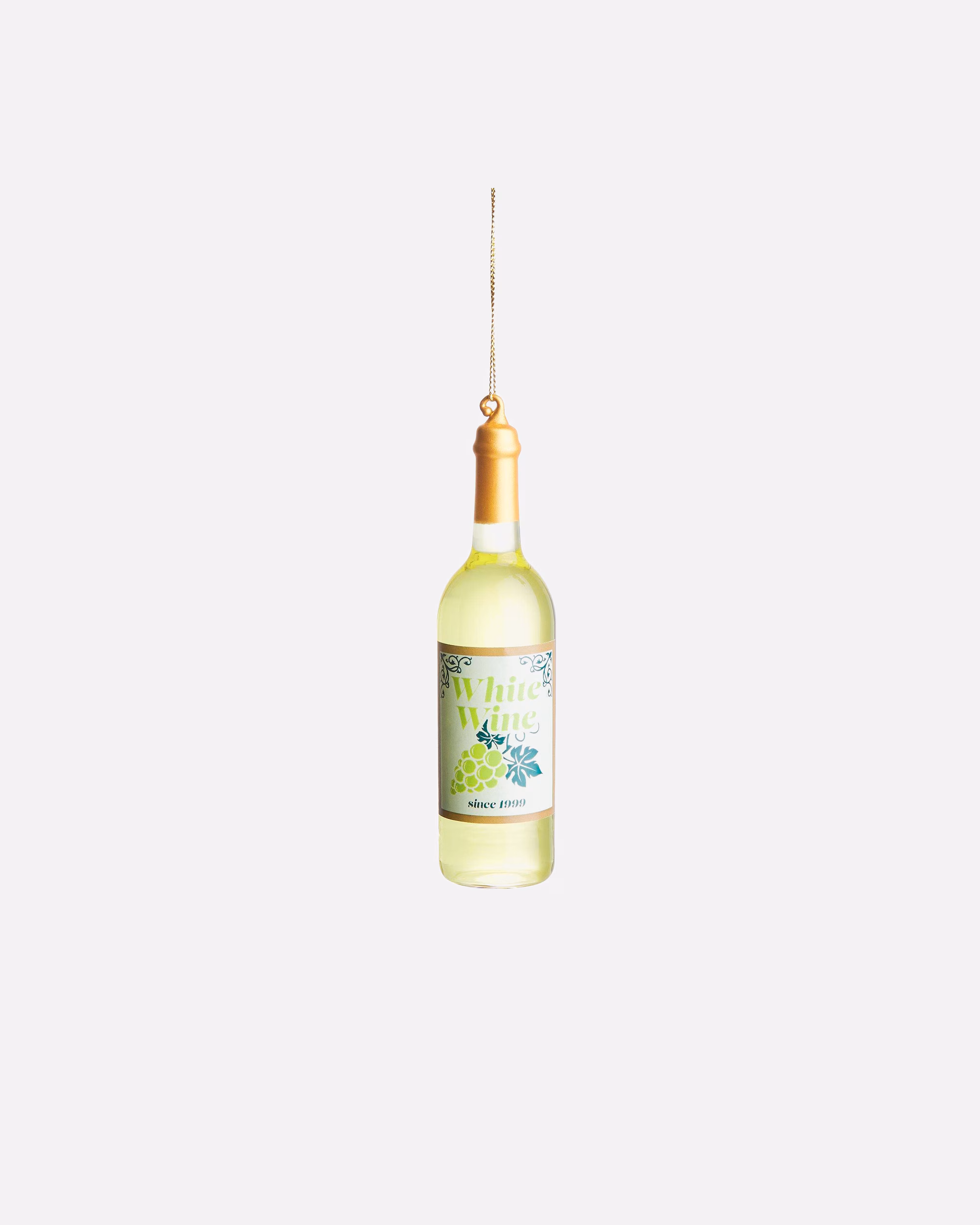 BUTLERS Christmas decorations HANG ON pendant white wine bottle height 13cm