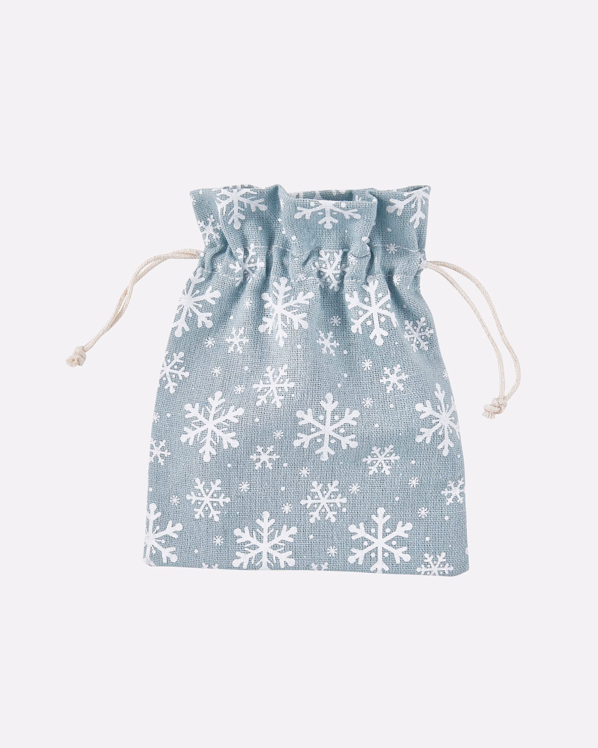 BUTLERS Christmas decorations PACK-A-BAG 12x snowflake bags W 14 x H 18cm