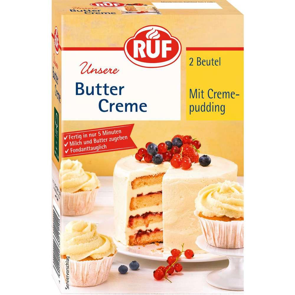 Butter cream, with cream pudding