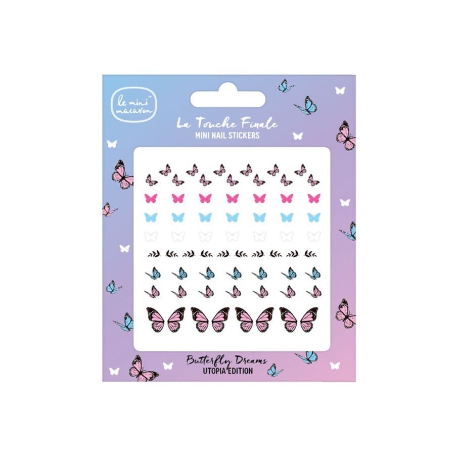 Le Mini Macaron Butterfly Dreams Utopia Edition - Mini Nail Stickers