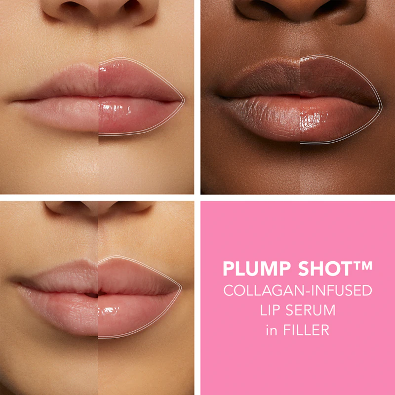 Buxom PLUMP SHOT™ COLLAGEN-INFUSED LIP SERUM volumizing lip gloss with collagen