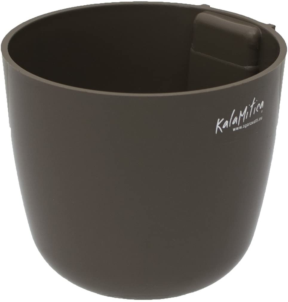 Kalamitica 10.5 Cm Diameter Boule Magnetic Pot - Brown/Taupe