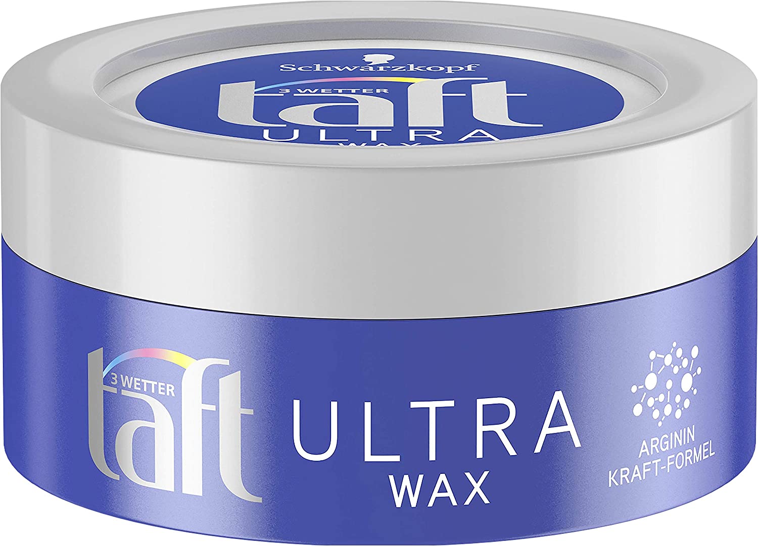 3 Wetter taft  Schwarzkopf 3 Weather Taft Ultra Wax Ultra Strong Hold 4.5 Pack (5 x 75 ml)