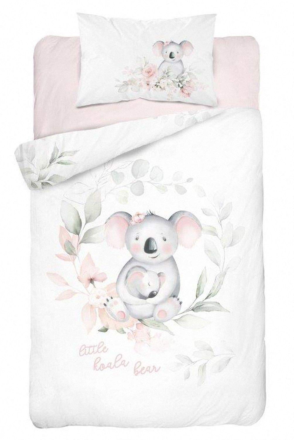 Baby Childrens Reversible Bed Linen 100 X 135 Cm Cotton/Viscose (Bamboo) W