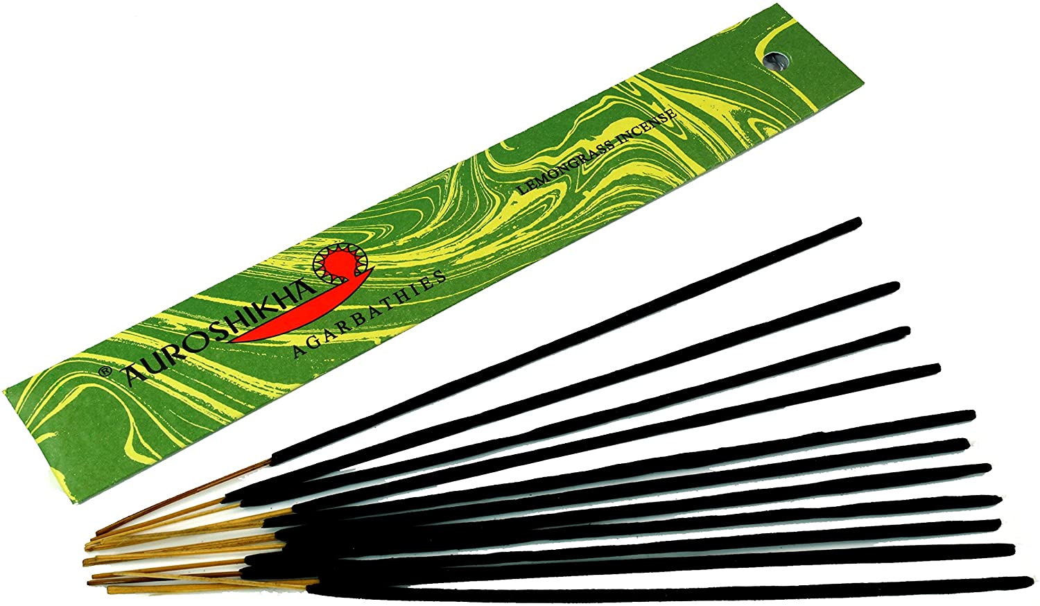 guru-shop &apos;Shop Aurosh Ikha Incense Sticks – Lemongrass Incense, Indian
