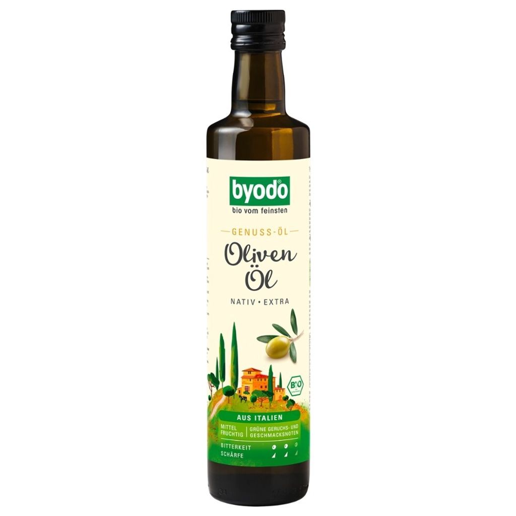 Byodo Bio Olivenöl nativ extra frucht 0,5 l