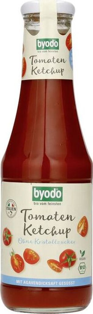 byodo Byodo Tomaten Ketchup ohne Kristallzucker -- 500ml x 6  - 6er Pack VPE
