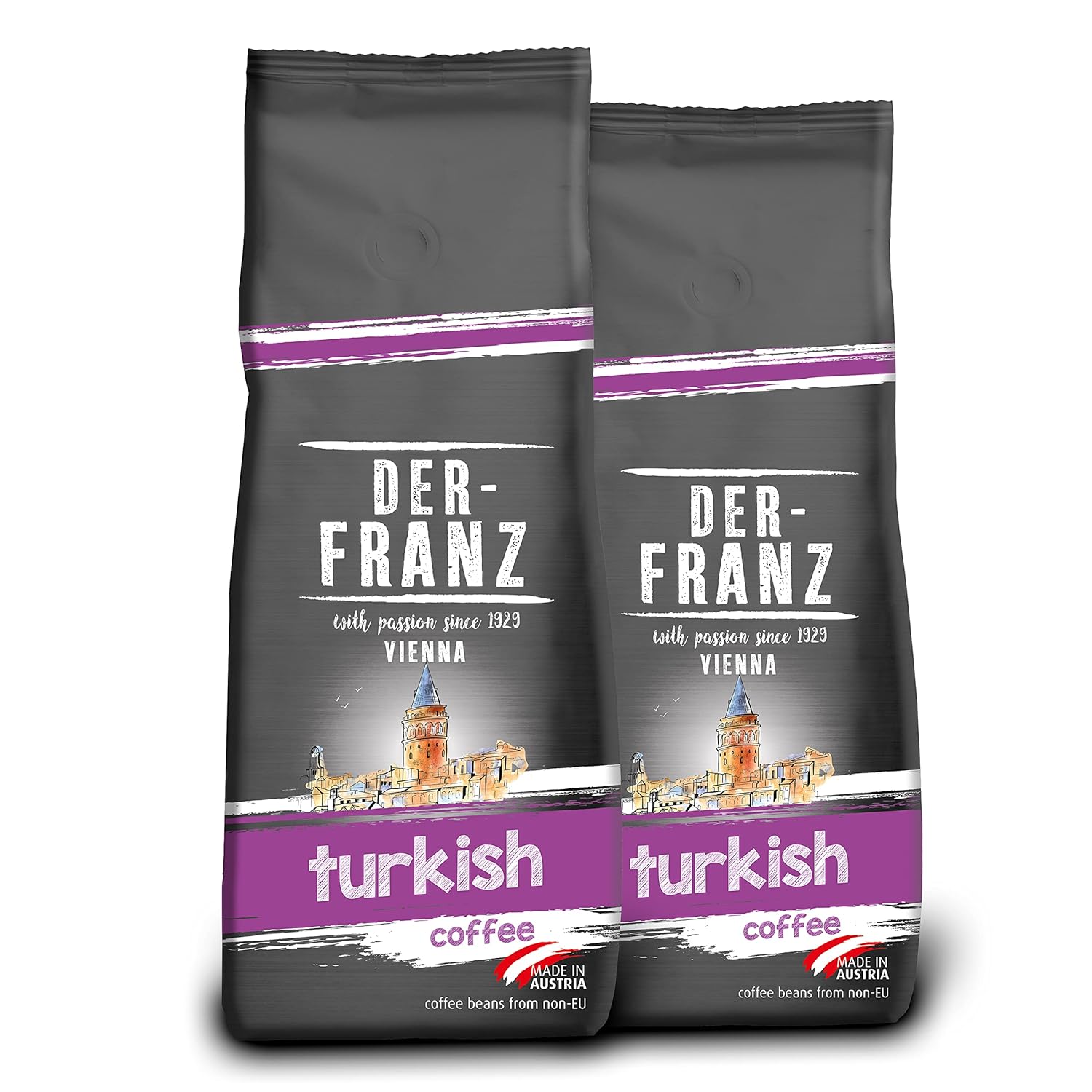 Der-Franz Turkish Ground Coffee 2 x 500g