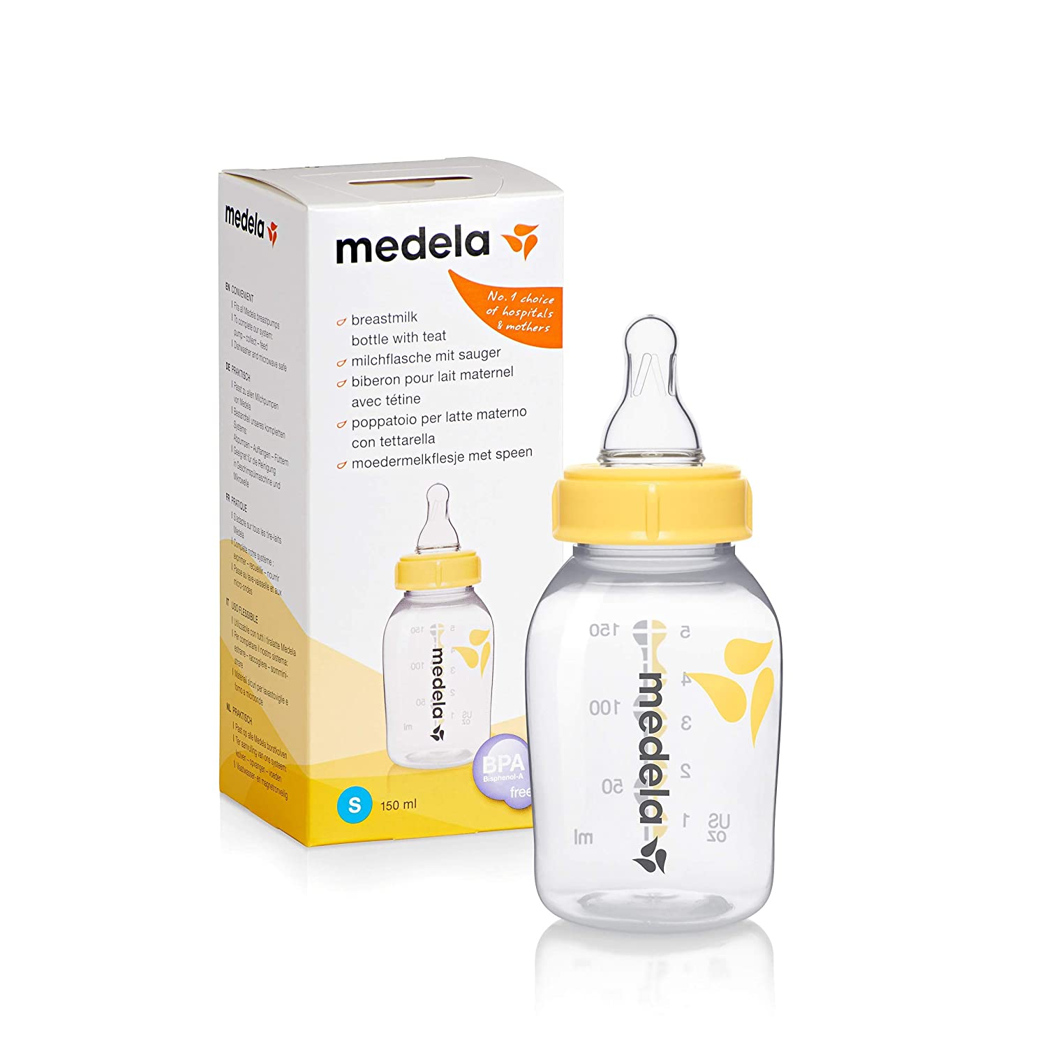 Medela Baby Bottle Slow Flow with Small Teat