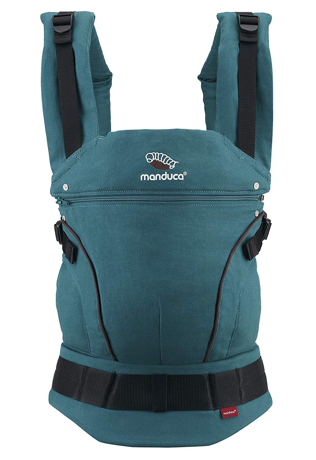 Manduca First Baby and Children’s Carrier, Hemp Cotton, Baby Carrier Made from Soft Canvas (Hemp and Organic Cotton) with Back Extension and Ergonomic Waist Belt