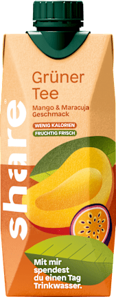 Green Tea, Mango & Passion Fruit, 500 ml