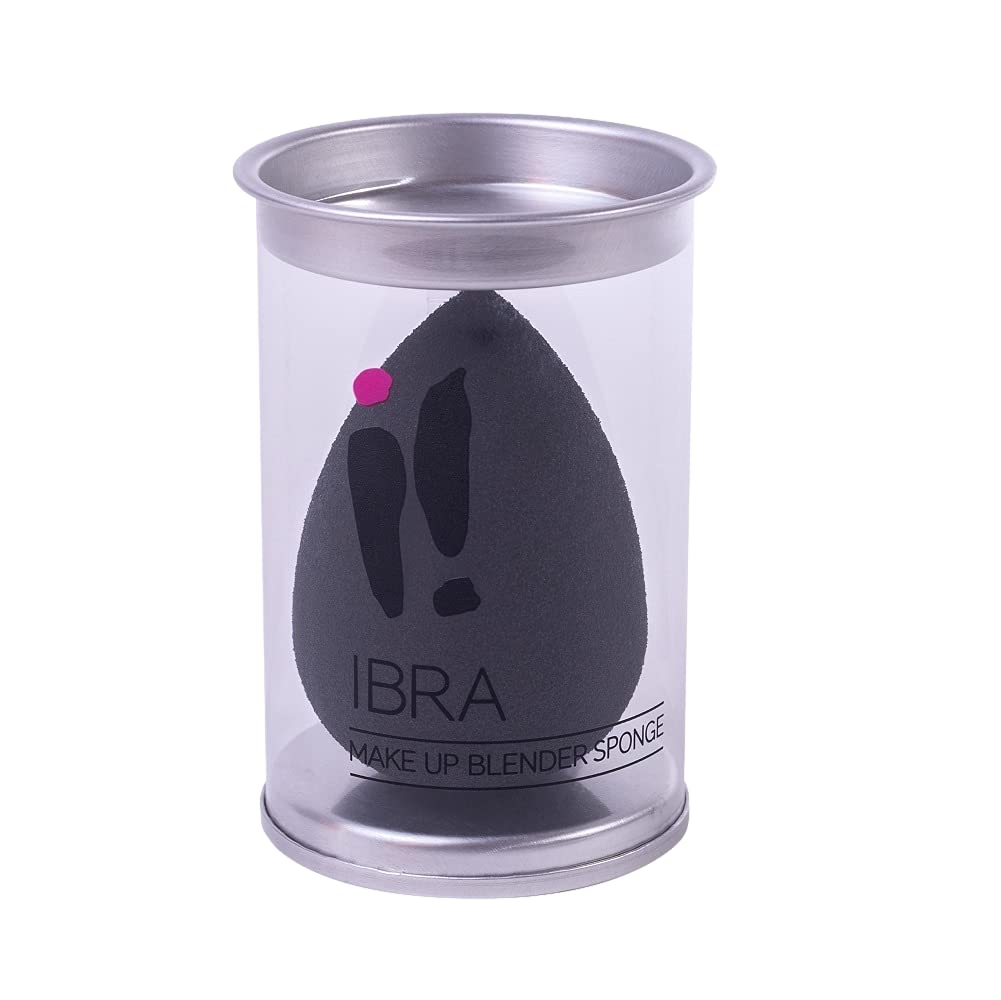 IBRA Make Up Schwamm - Blender Sponge - Beauty Produkte - Präzises Make-up - Super Soft - Blending - Professionelles Make-up - Schöne Optik - Modernes Design (Schwarz), ‎schwarz